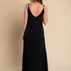 Vestito estivo lungo Yasmine, nero