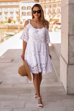 VESTITO FLORIDA - BIANCO