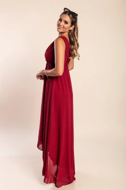 VESTITO GRACIANA, BORDEAUX