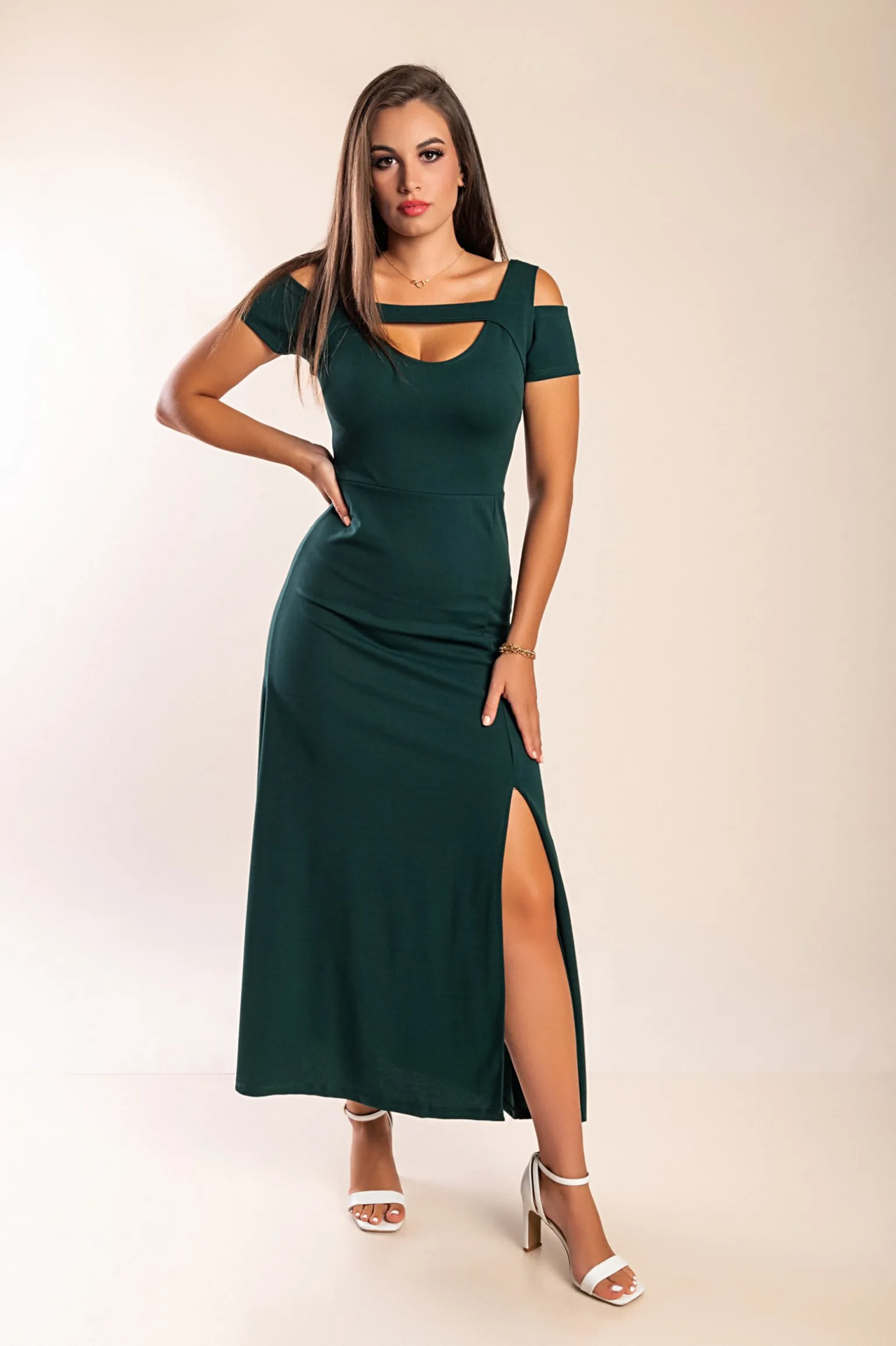 VESTITO NESSA - VERDE